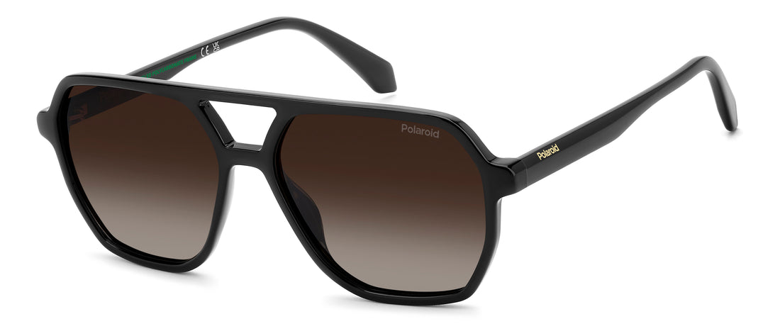 Zonnebrillen polaroid pld 4218/s 807 la negro navigator masculino maat 56mm - Hoofdaanzicht