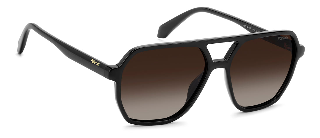 Zonnebrillen polaroid pld 4218/s 807 la negro navigator masculino maat 56mm - Detailaanzicht