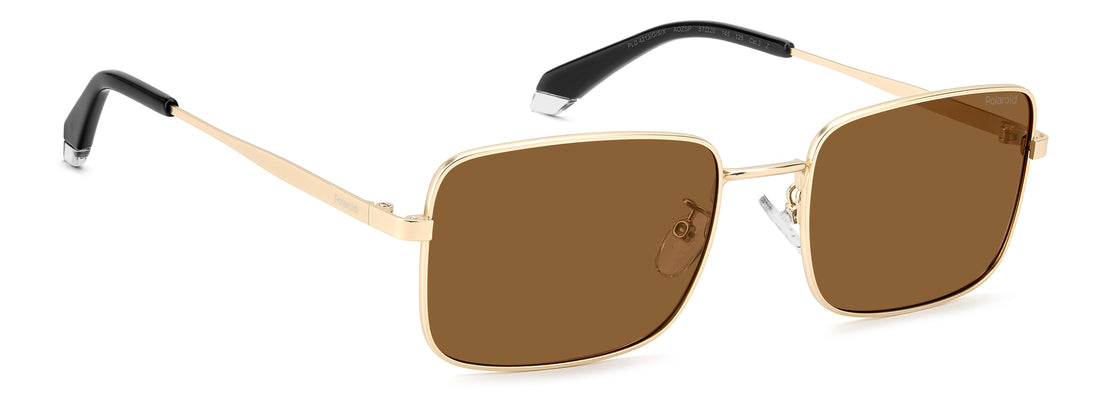 Solbriller polaroid pld 4213/g/s/x aoz sp dorado square masculino størrelse 57mm - Detaljeret visning