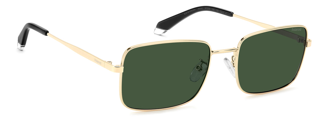 Zonnebrillen polaroid pld 4213/g/s/x j5g uc dorado square masculino maat 57mm - Detailaanzicht