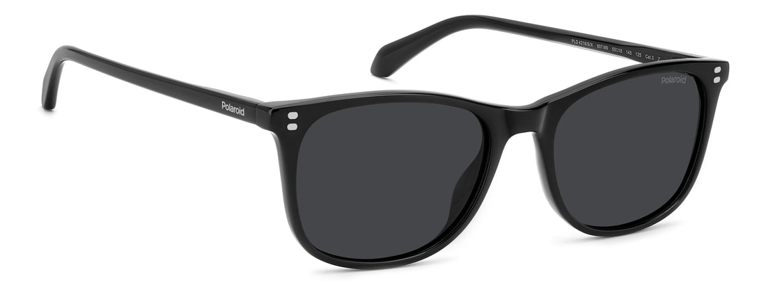 Zonnebrillen polaroid pld 4216/s/x 807 m9 negro rectangular masculino maat 55mm - Detailaanzicht