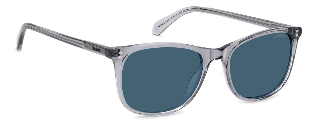 Zonnebrillen polaroid pld 4216/s/x kb7 c3 gris rectangular masculino maat 55mm - Detailaanzicht
