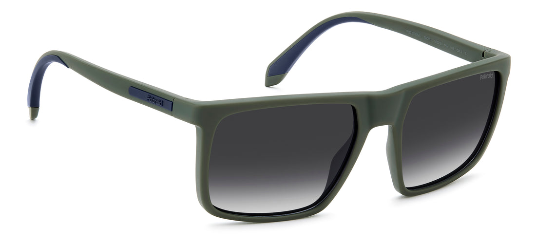 Zonnebrillen polaroid pld 2176/s/x tbo wj verde square masculino maat 56mm - Detailaanzicht
