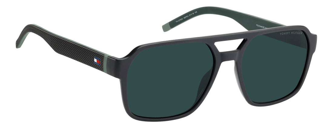 Zonnebrillen tommy hilfiger th 2376/s kb7 ku gris rectangular masculino maat 57mm - Detailaanzicht
