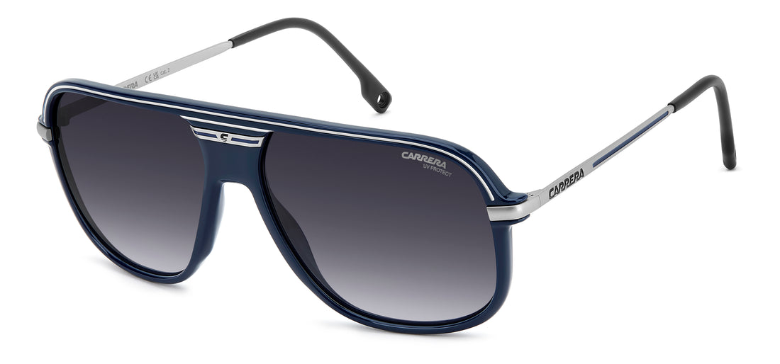 Solbriller carrera c sport 17/s pjp 9o azul rectangular masculino størrelse 60mm - Hovedvisning