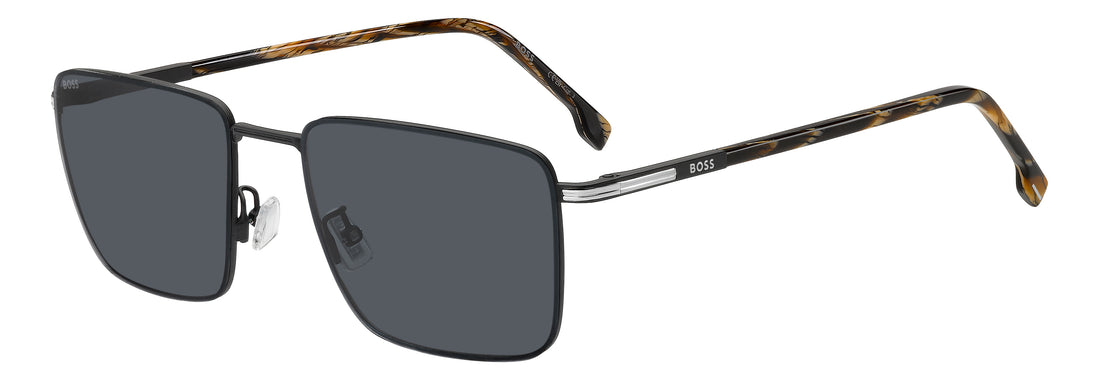 Solbriller hugo boss boss 2007/g/s csa ir negro rectangular masculino størrelse 57mm - Hovedvisning