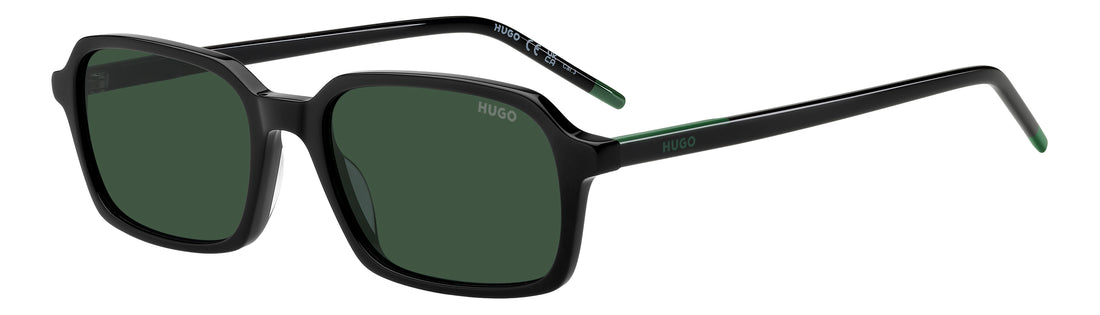 Sunglasses hugo hg 1424/s qfu qt negro rectangular masculino size 54mm - Main view