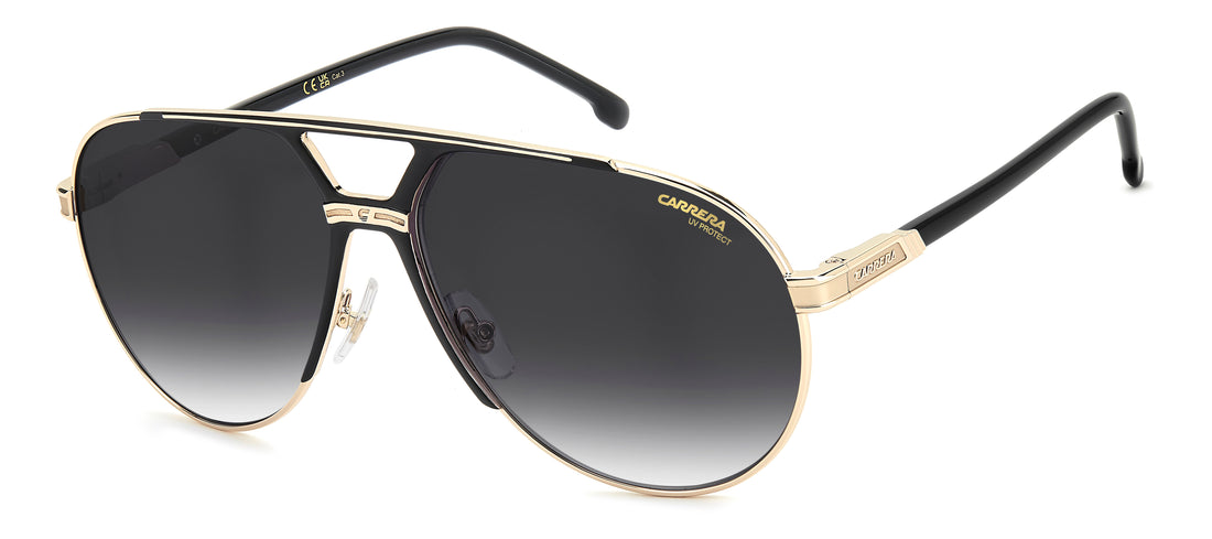 Solbriller carrera 1089/s 5l3 9o dorado pilot masculino størrelse 64mm - Hovedvisning