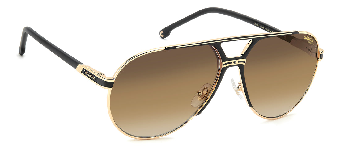 Solbriller carrera 1089/s i46 n4 negro pilot masculino størrelse 64mm - Detaljeret visning