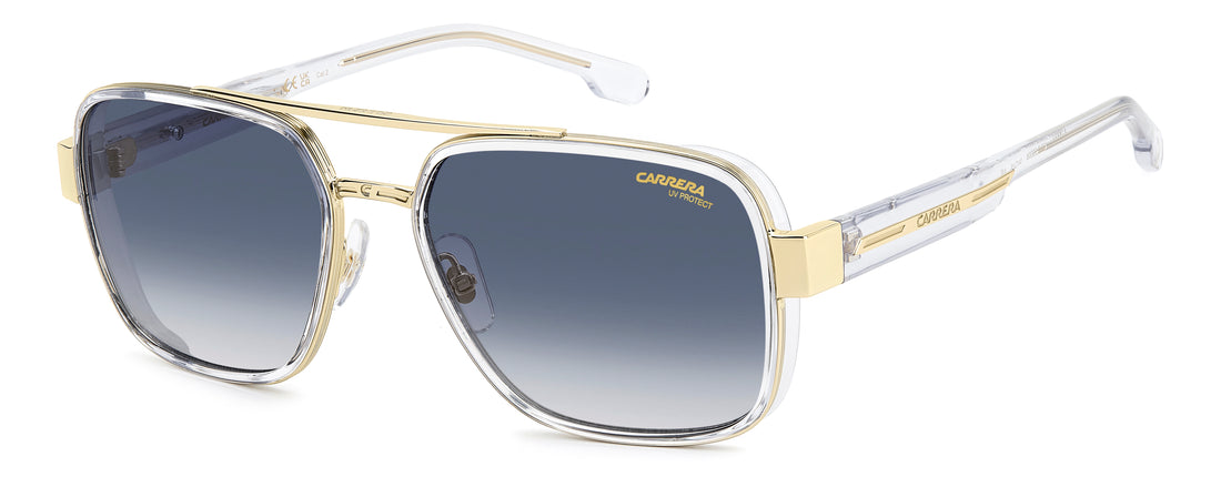 Solbriller carrera 1092/s 900 08 transparente rectangular masculino størrelse 58mm - Hovedvisning
