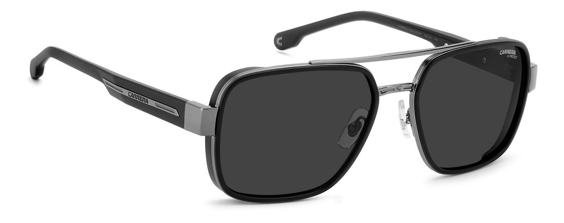 Solbriller carrera 1092/s rzz ir negro rectangular masculino størrelse 58mm - Detaljeret visning