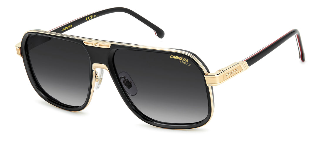 Solbriller carrera 1090/s oit 9o negro rectangular masculino størrelse 60mm - Hovedvisning