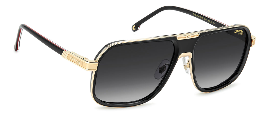 Solbriller carrera 1090/s oit 9o negro rectangular masculino størrelse 60mm - Detaljeret visning