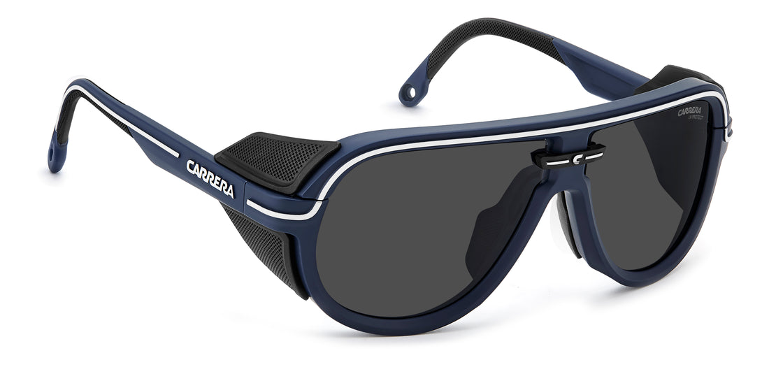 Solglasögon carrera everest/s fll ir azul rectangular masculino storlek 59mm - Detaljvy