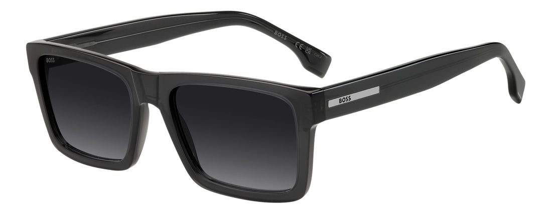 Solglasögon hugo boss boss 1983/s kb7 9o gris rectangular masculino storlek 56mm - Huvudvy