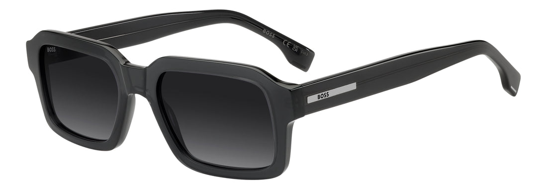 Solglasögon hugo boss boss 1984/s kb7 9o gris rectangular masculino storlek 54mm - Huvudvy