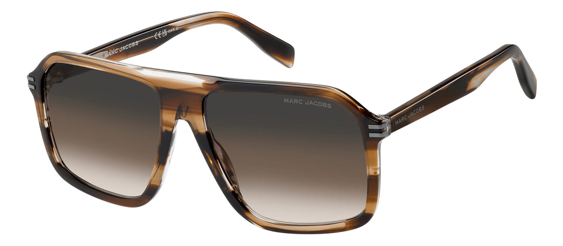 Solglasögon marc jacobs marc 950/s ex4 pr marron rectangular masculino storlek 58mm - Huvudvy