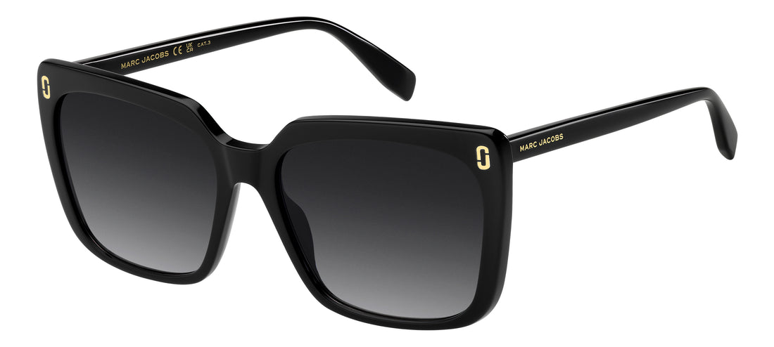 Solglasögon marc jacobs mj 1148/s 807 9o negro square femenino storlek 58mm - Huvudvy