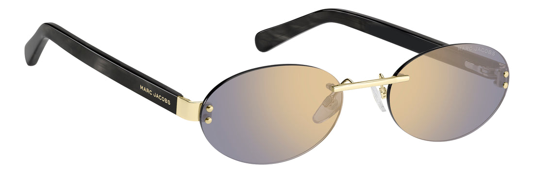 Occhiali da sole marc jacobs marc 929/s lks k1 dorado oval femenino taglia 57mm - Vista dettagliata
