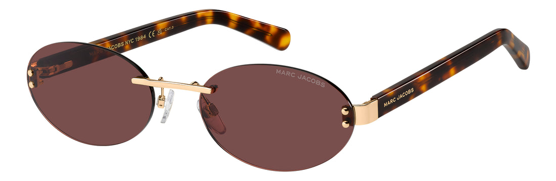 Occhiali da sole marc jacobs marc 929/s y11 4s dorado oval femenino taglia 57mm - Vista principale