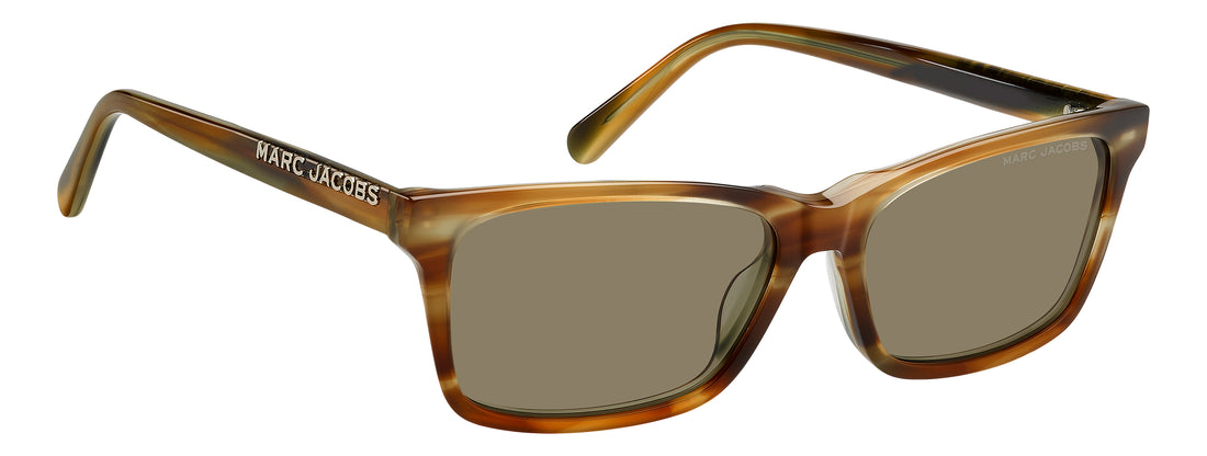 Occhiali da sole marc jacobs marc 933/s ex4 qt marron rectangular femenino taglia 56mm - Vista dettagliata