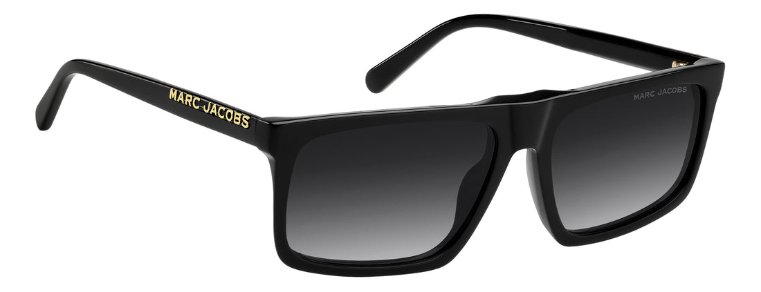 Occhiali da sole marc jacobs marc 934/s 807 9o negro rectangular femenino taglia 58mm - Vista dettagliata