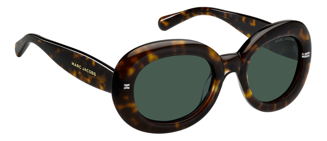 Occhiali da sole marc jacobs marc 937/g/s aio qt transparente oval femenino taglia 52mm - Vista dettagliata