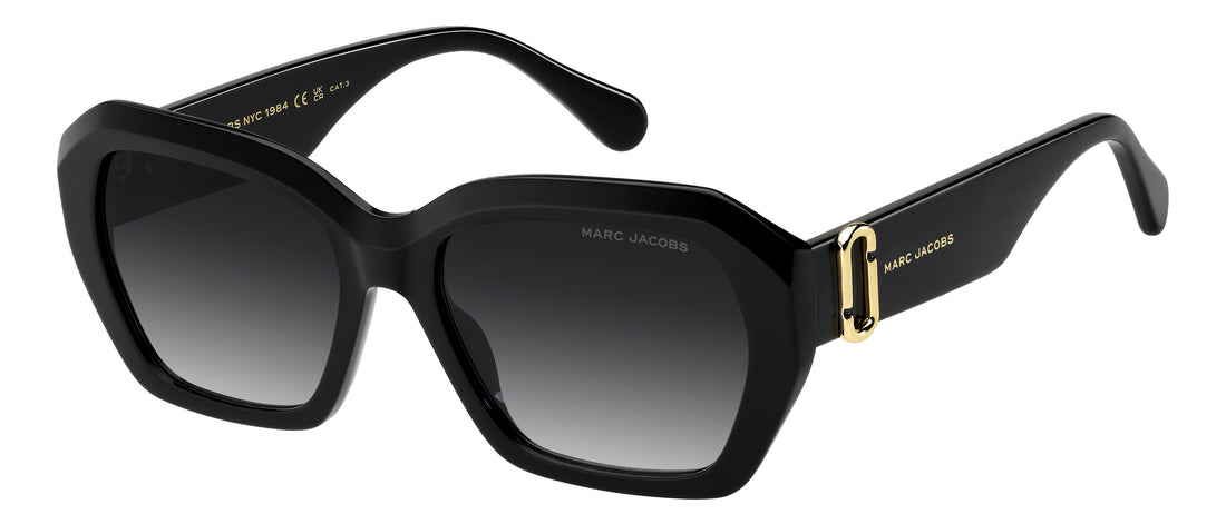 Occhiali da sole marc jacobs marc 922/s 807 9o negro rectangular femenino taglia 55mm - Vista principale