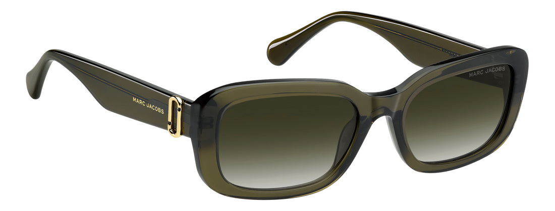 Occhiali da sole marc jacobs marc 925/s 1ed 9k verde rectangular femenino taglia 55mm - Vista dettagliata