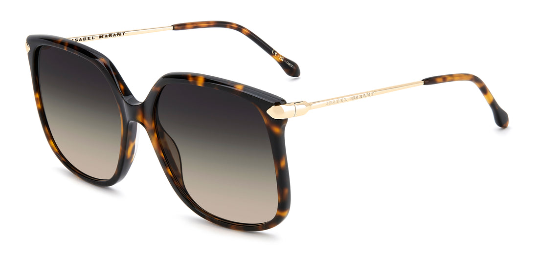 Zonnebrillen isabel marant im 0278/s 2ik ib havana square femenino maat 58mm - Hoofdaanzicht