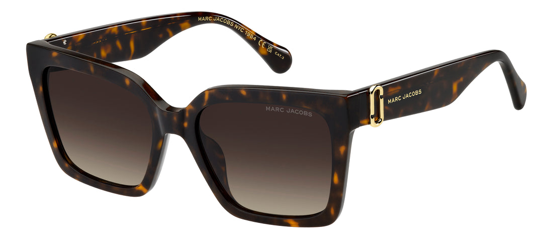 Occhiali da sole marc jacobs marc 926/g/s 086 ha havana rectangular femenino taglia 55mm - Vista principale