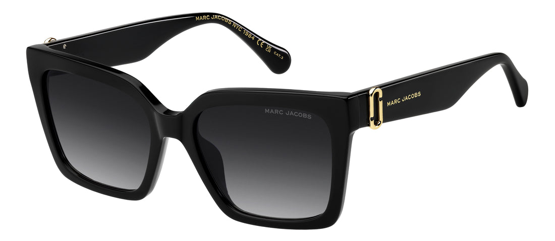 Occhiali da sole marc jacobs marc 926/g/s 807 9o negro rectangular femenino taglia 55mm - Vista principale
