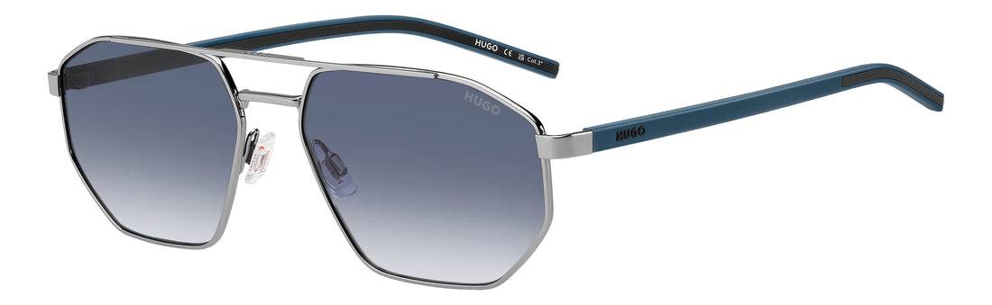 Sunglasses hugo hg 1433/s 6lb 08 plateado navigator masculino size 59mm - Main view