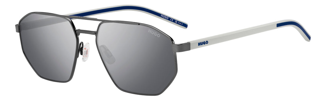 Sunglasses hugo hg 1433/s r80 t4 plateado navigator masculino size 59mm - Main view