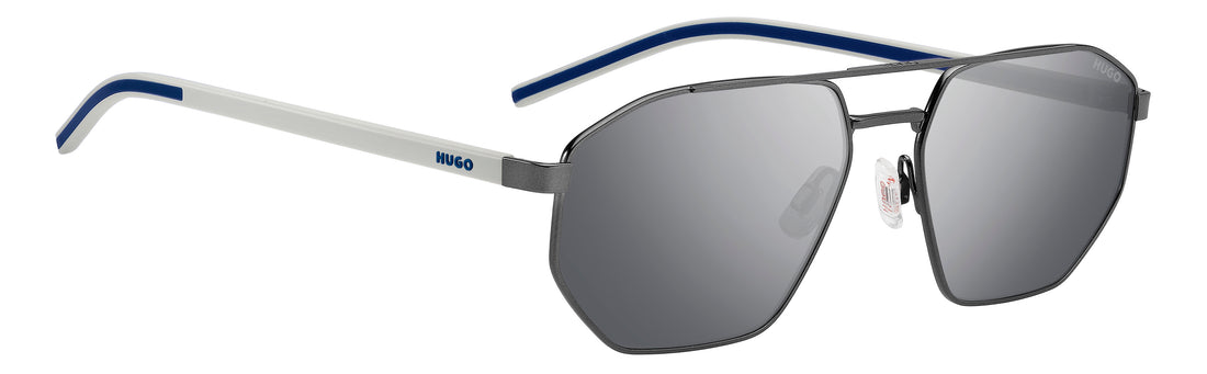 Sunglasses hugo hg 1433/s r80 t4 plateado navigator masculino size 59mm - Detailed view