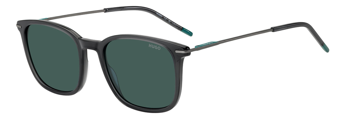 Sunglasses hugo hg 1428/s kb7 qt gris rectangular masculino size 53mm - Main view