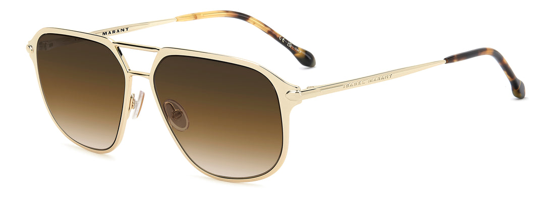 Óculos de sol isabel marant im 0268/s j5g n4 dorado pilot femenino tamanho 57mm - Vista principal