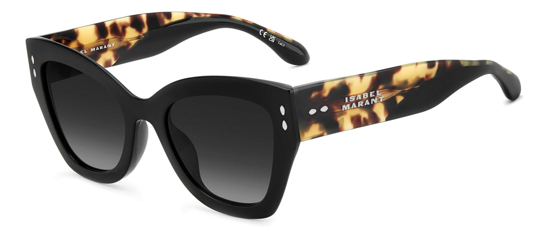 Gafas de sol isabel marant im 0286/g/s wr7 9o negro rectangular femenino talla 53mm - Vista principal
