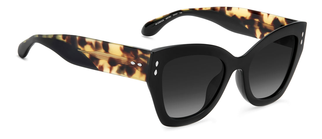 Gafas de sol isabel marant im 0286/g/s wr7 9o negro rectangular femenino talla 53mm - Vista de detalle