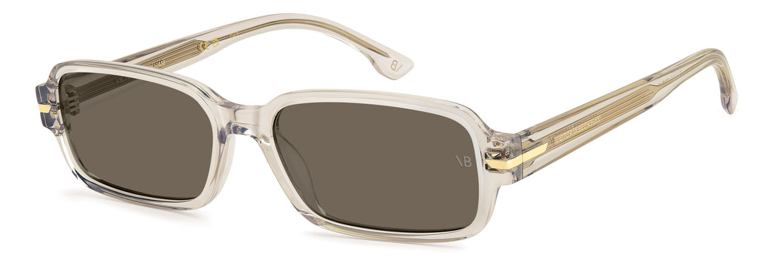 Lunettes de soleil victoria beckham vb 1012/s 2t3 ir transparente rectangular femenino taille 54mm - Vue principale