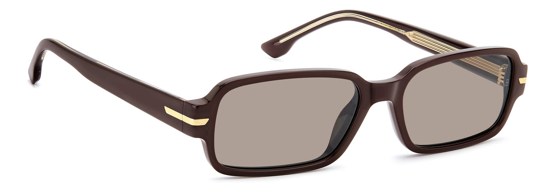 Lunettes de soleil victoria beckham vb 1012/s lhf ir burdeos rectangular femenino taille 54mm - Vue détaillée