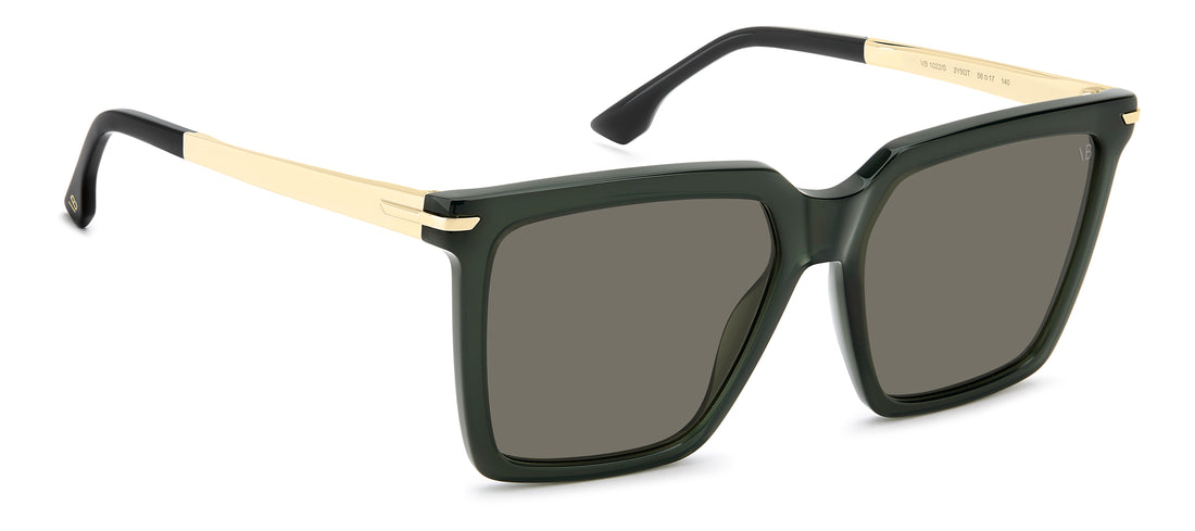 Solbriller victoria beckham vb 1022/s 3y5 qt marron rectangular femenino størrelse 56mm - Detaljeret visning