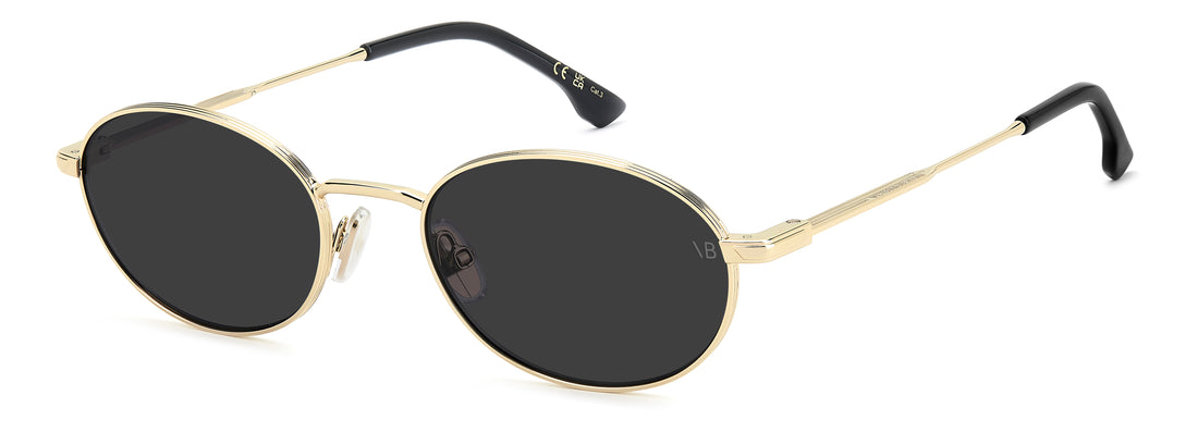 Zonnebrillen victoria beckham vb 1020/s rhl ir dorado oval femenino maat 52mm - Hoofdaanzicht