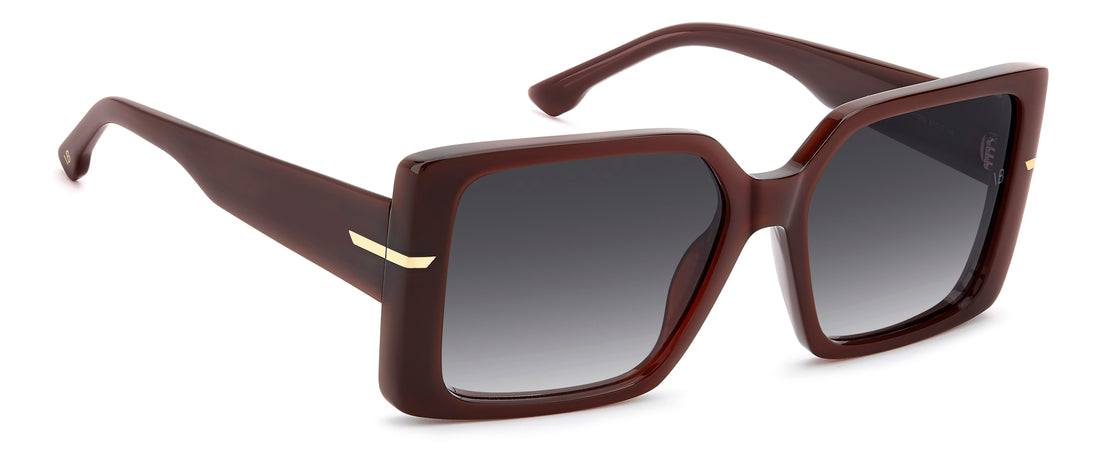 Zonnebrillen victoria beckham vb 1023/s 01q 9o dorado square femenino maat 57mm - Detailaanzicht