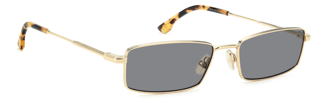 Zonnebrillen victoria beckham vb 1021/s hm2 ir dorado rectangular femenino maat 56mm - Detailaanzicht