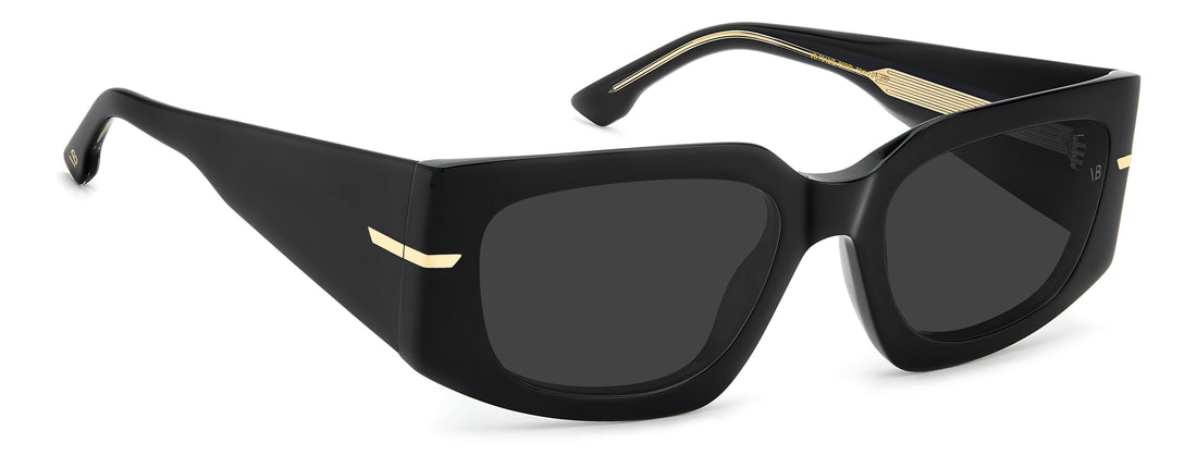 Zonnebrillen victoria beckham vb 7018/s 807 ir negro rectangular femenino maat 53mm - Detailaanzicht