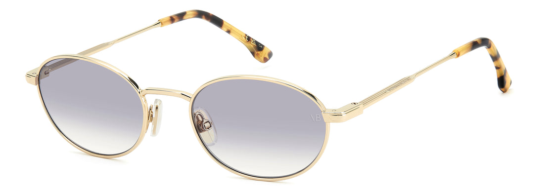 Solglasögon victoria beckham vb 1025/s/bb 06j vm dorado oval femenino storlek 50mm - Huvudvy