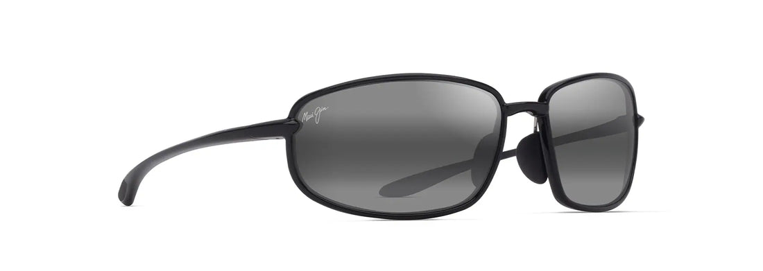 Zonnebrillen maui jim mj0370s hookipa r lite 001 negro rectangular unisex maat 64mm - Hoofdaanzicht