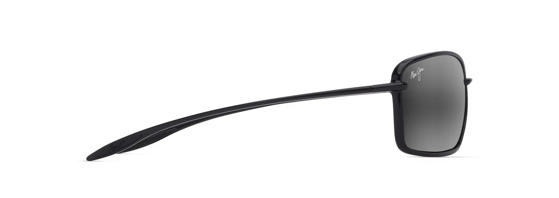 Occhiali da sole maui jim mj0371s malu 001 negro rectangular unisex taglia 63mm - Vista dettagliata