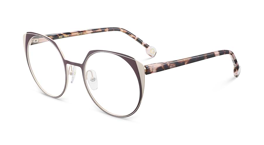 Briller etnia barcelona iggi brze marron femenino størrelse 53mm - Hovedvisning